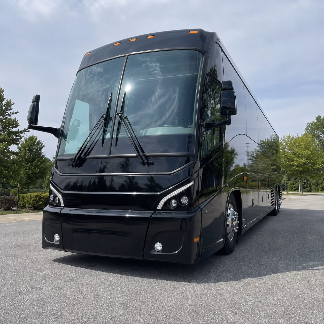 heading to los angeles disneyland or southern california your bus is ready