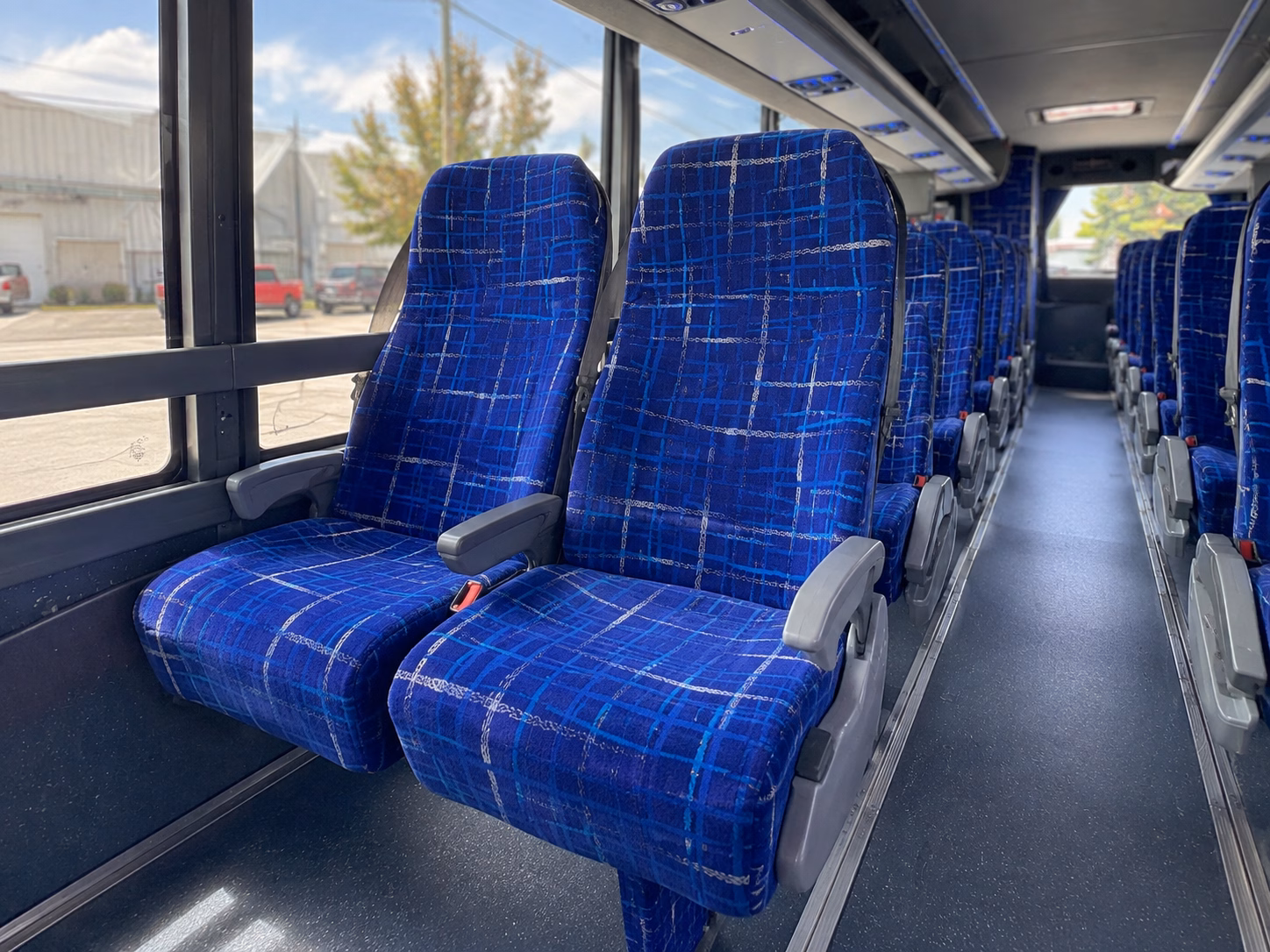 watsonville charter bus interior gallery