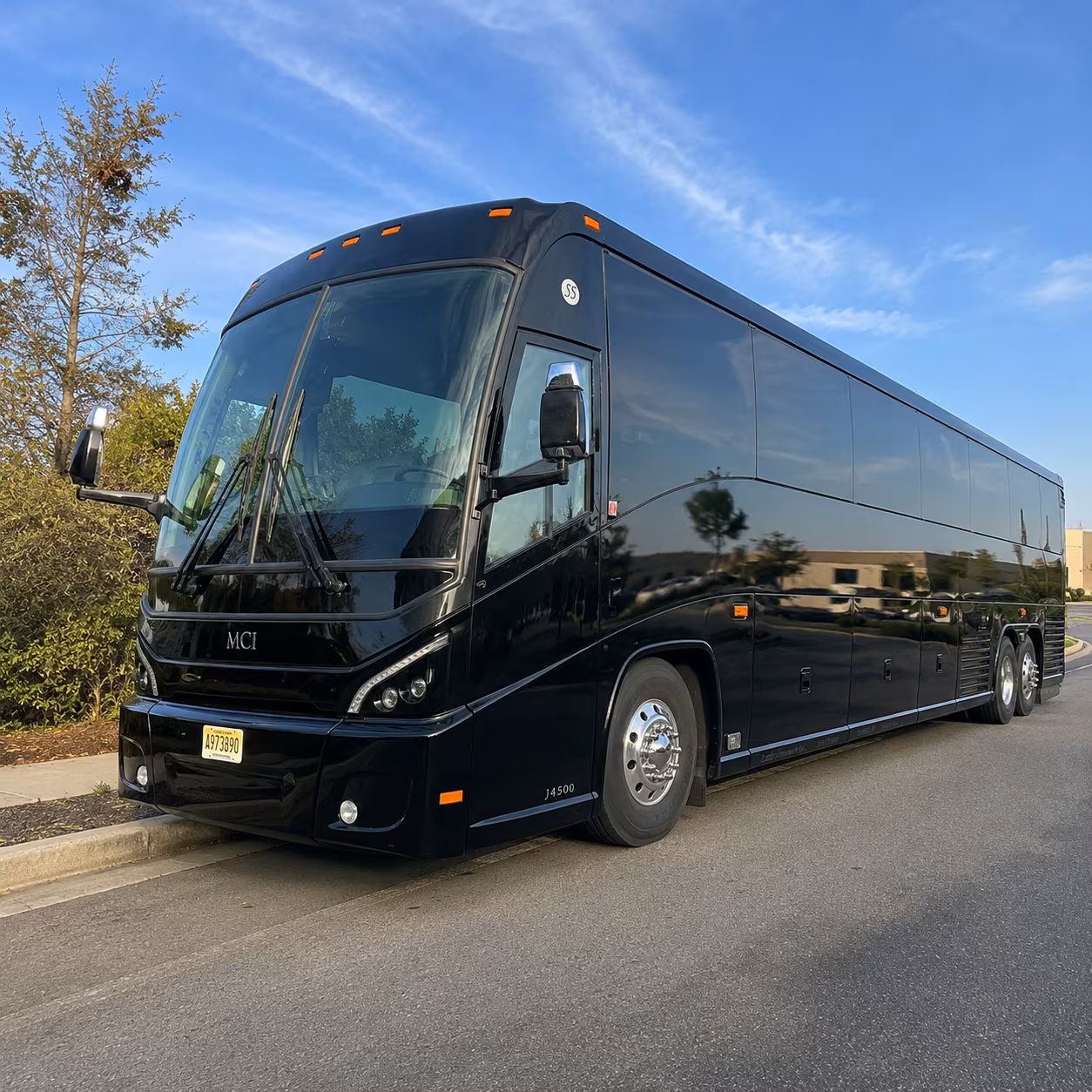 watsonville charter bus rental exterior
